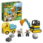 Конструктор LEGO DUPLO Грузовик и экскаватор