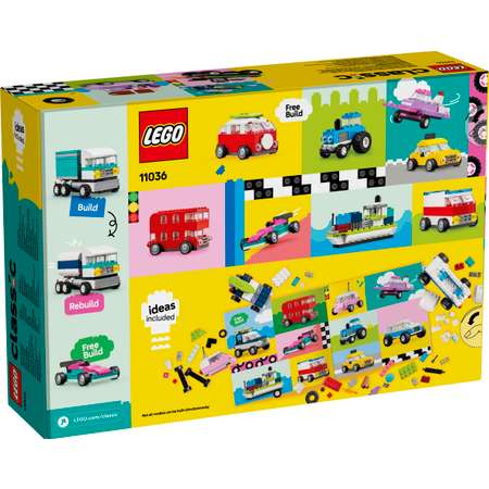 Конструктор LEGO Classic Креативный транспорт 900 дет.
