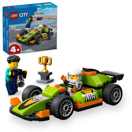 Конструктор LEGO City Зеленый Гоночный автомобиль 56 дет.