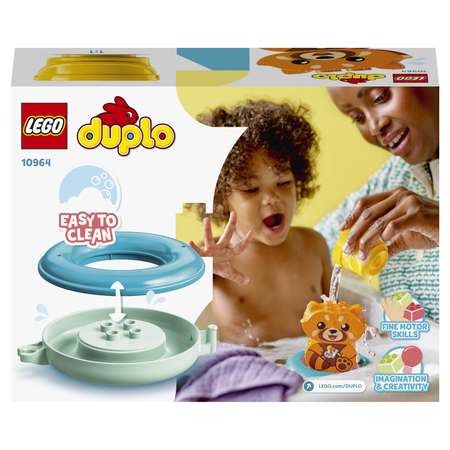 Конструктор LEGO DUPLO Красная панда на плоту 5 дет.