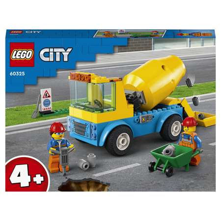 Конструктор LEGO City Great Vehicles Бетономешалка 85 дет.