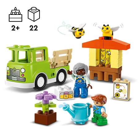 Конструктор LEGO DUPLO Уход за пчелами и ульями 22 дет.