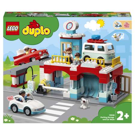 Конструктор LEGO DUPLO Town Гараж и автомойка 112 дет.