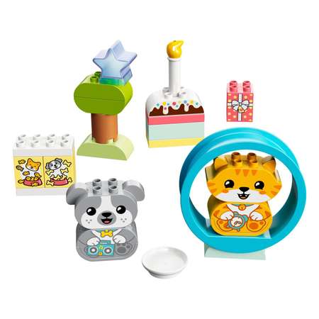 Конструктор LEGO DUPLO My First Puppy and Kitten 22 дет.