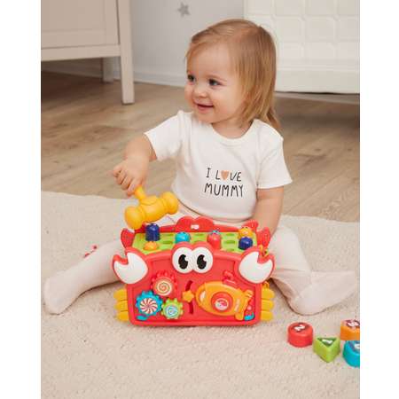 Игрушка BabyGo сортер Крабик