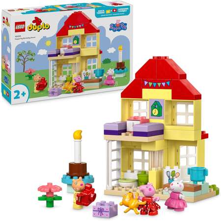 Конструктор LEGO DUPLO Свинка Пеппа: день рождения 59 дет.